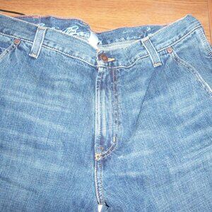 Eddie Bauer Men 36x30 Relaxed Fit Straight Leg Cotton Denim Jeans